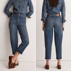 Madewell Balloon Jeans in Ellisboro Wash 021